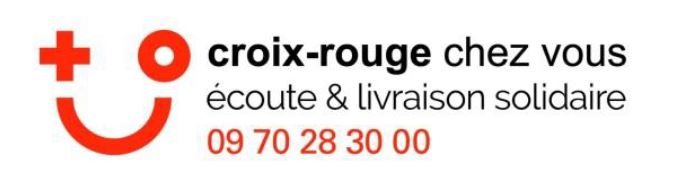 Croix-Rouge française : écoute et livraison solidaire