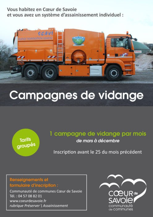 Campagne annuelle de vidange