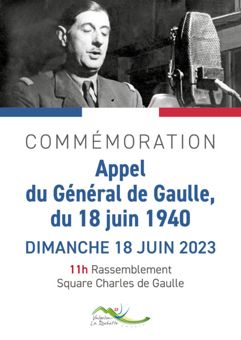 Cérémonie commémorative du 18 juin