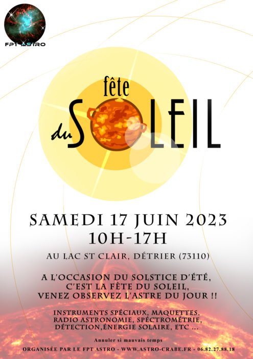 Fête du Soleil – Astronomie