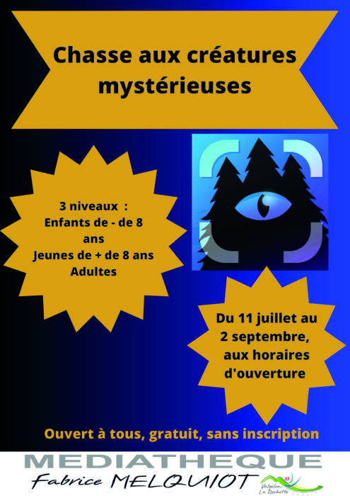 Chasse aux créatures mystérieuses