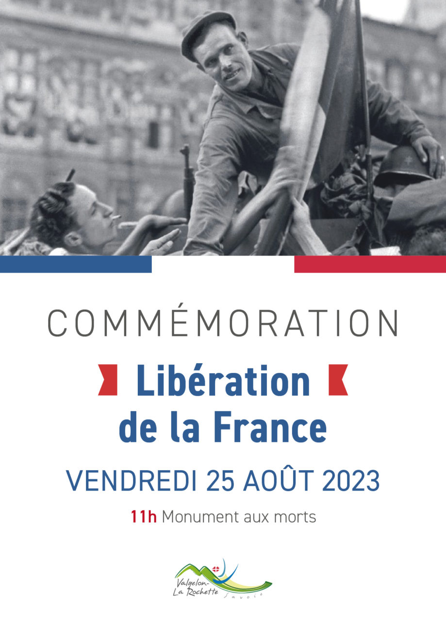 Cérémonie commémorative :  Libération de la France