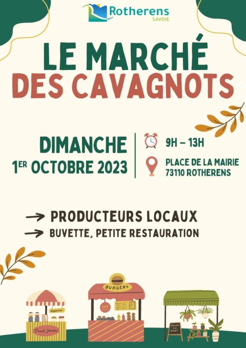 MARCHÉ DES CAVAGNOTS