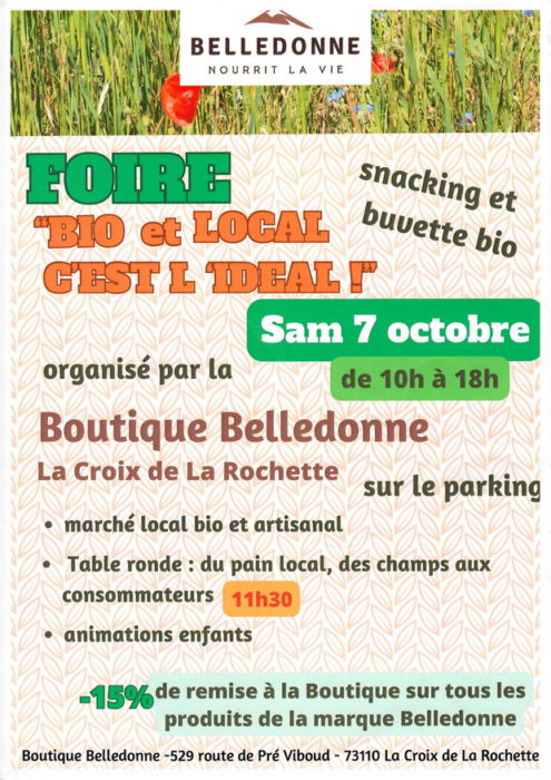 Foire « Bio et Local c’est l’Idéal ! »