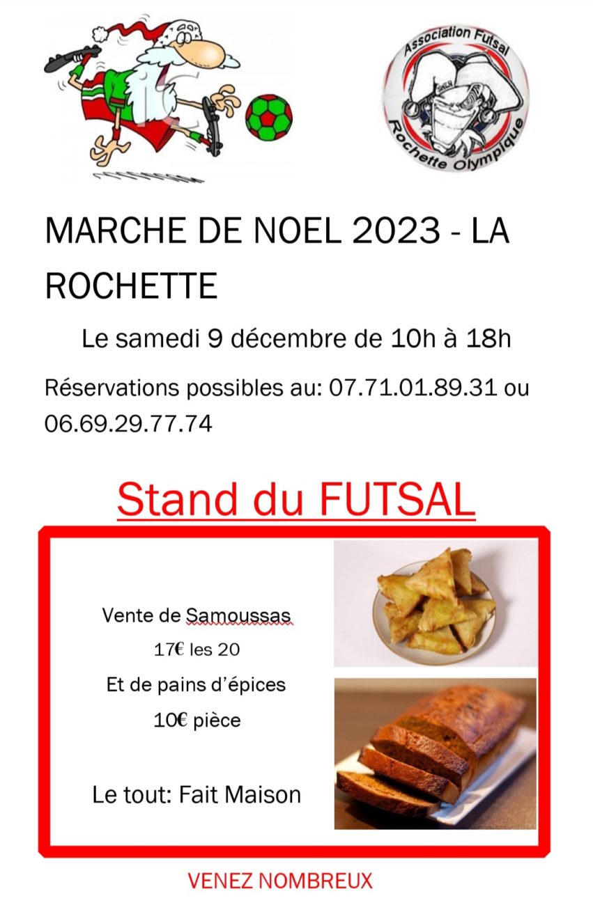 MARCHE DE NOEL – FUTSAL