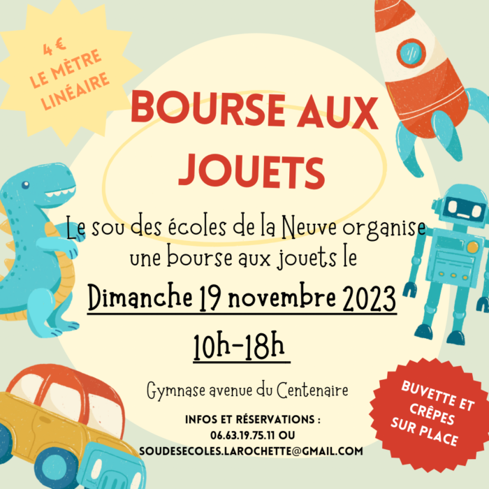 BOURSE AUX JOUETS