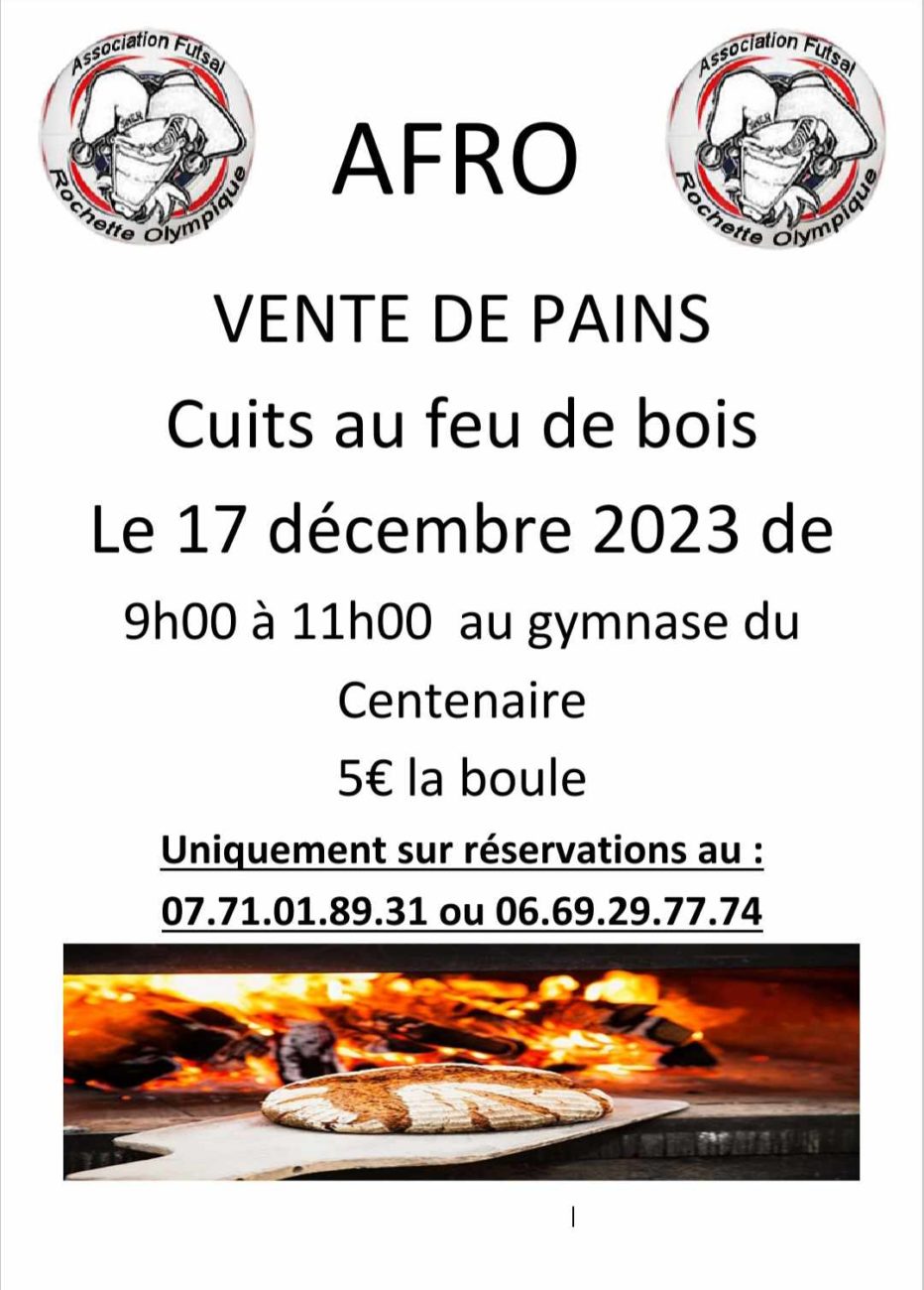 VENTE DE PAINS