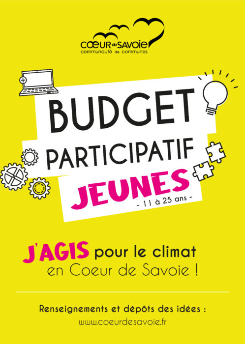 LANCEMENT DU BUDGET PARTICIPATIF JEUNES