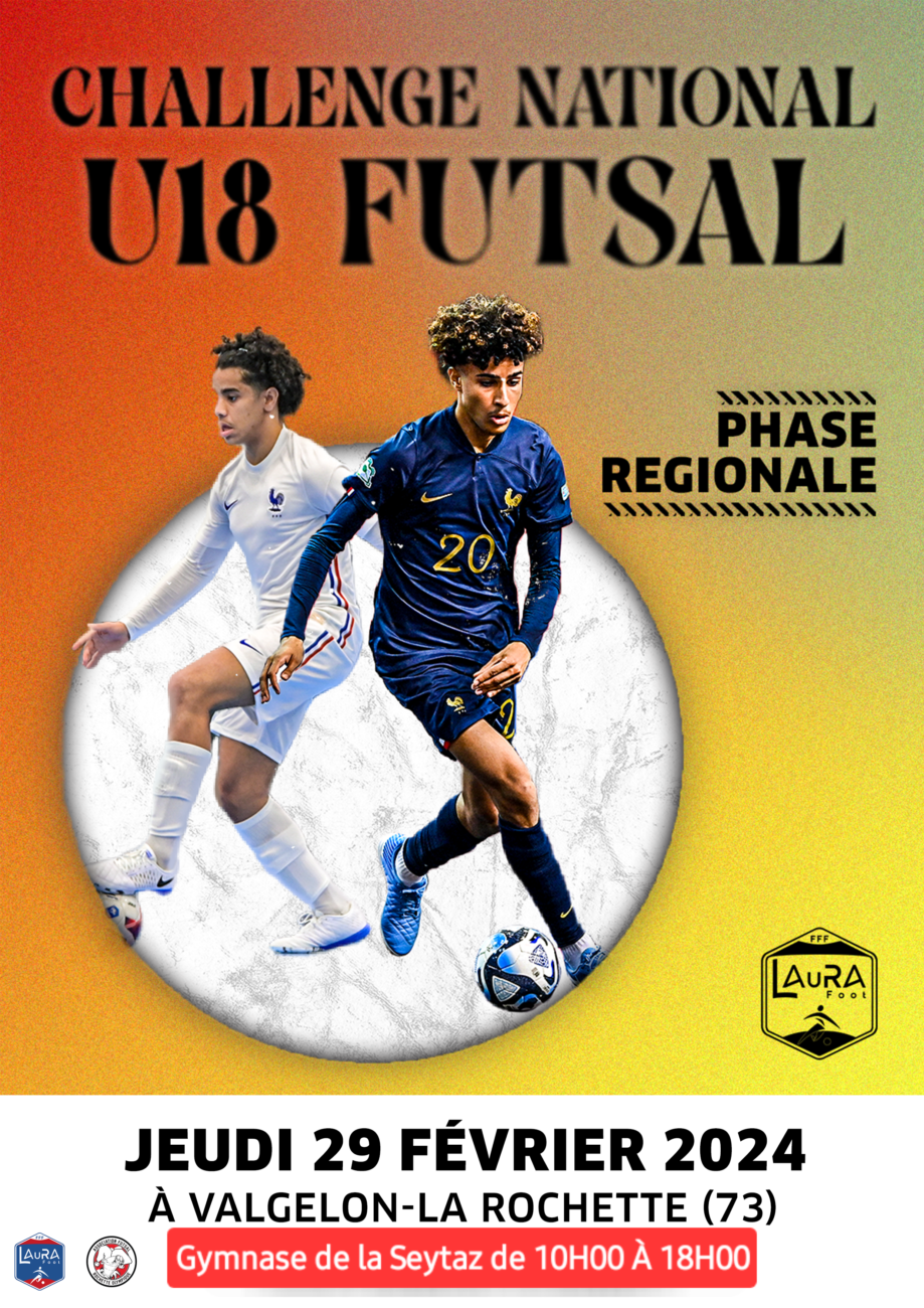 PHASE REGIONALE DU CHALLENGE NATIONAL U18 FUTSAL