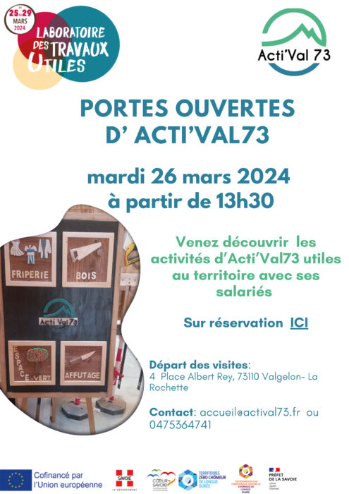 PORTES OUVERTES ACTI’VAL73