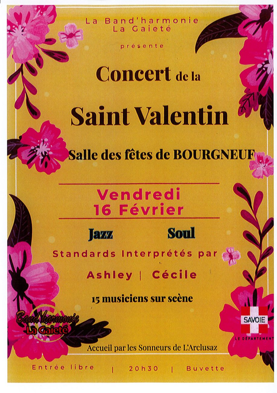 CONCERT DE LA ST-VALENTIN