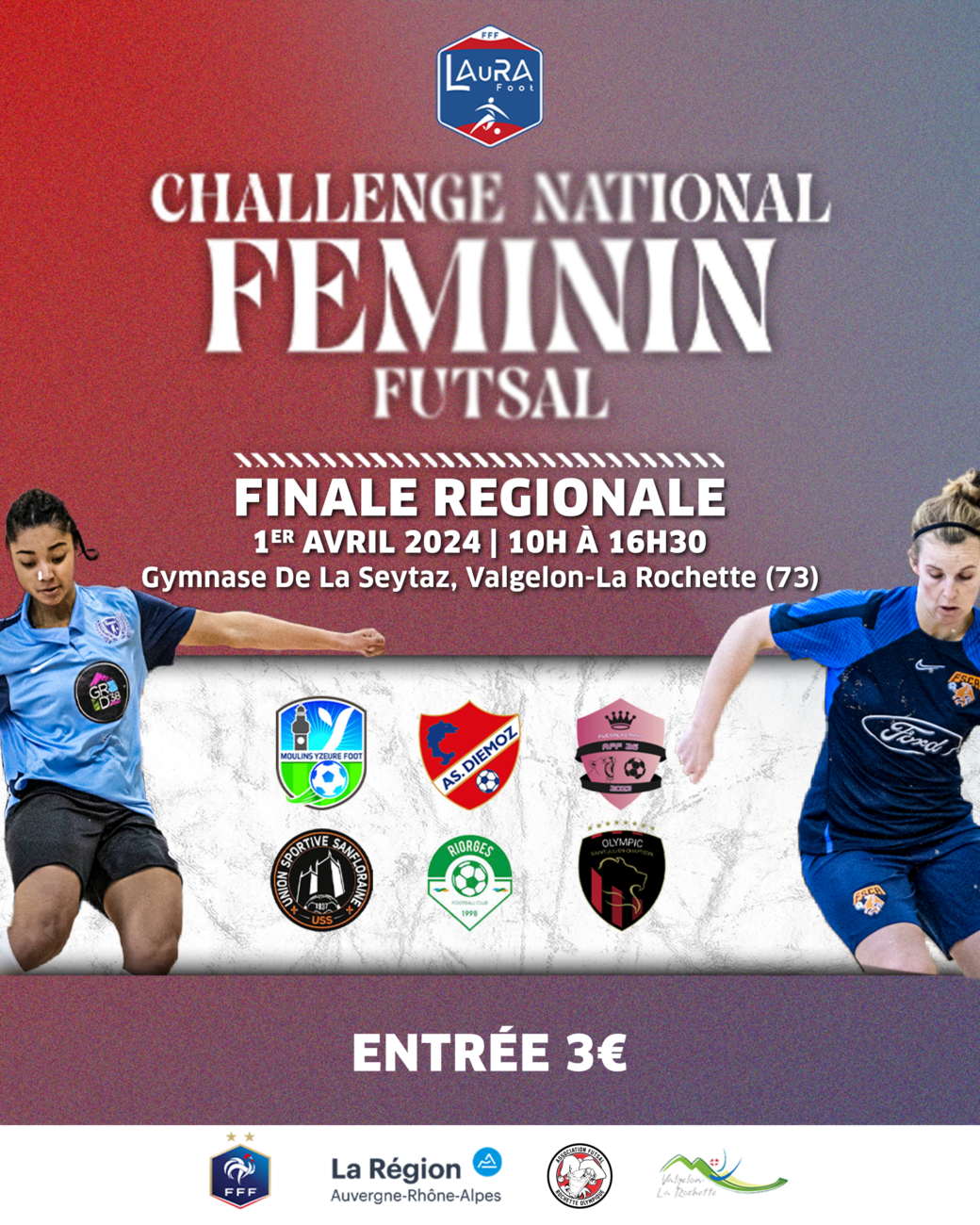 FINALE REGIONALE DU CHALLENGE NATIONAL FEMININ FUTSAL