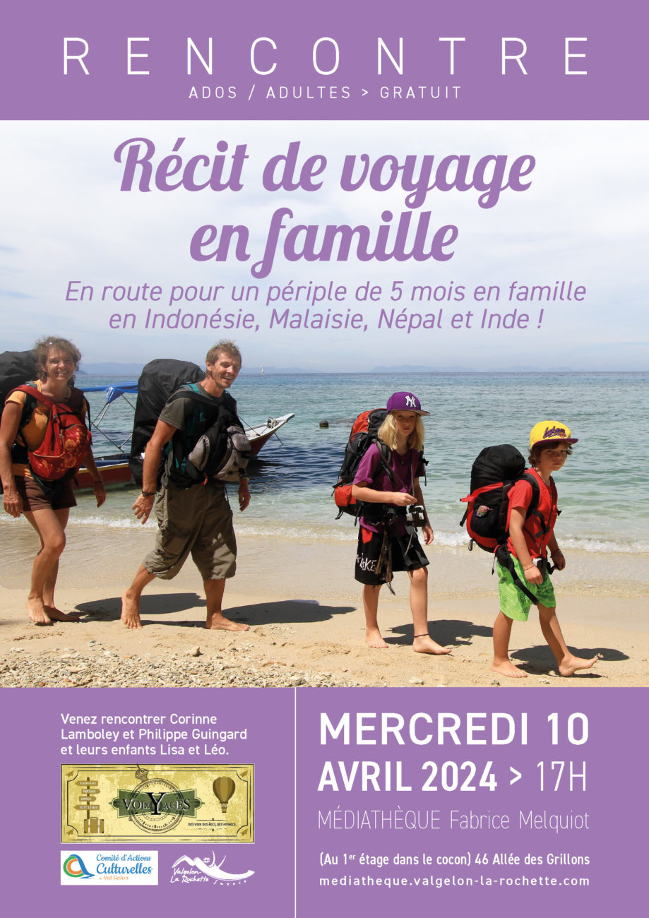 Récit de voyage en famille