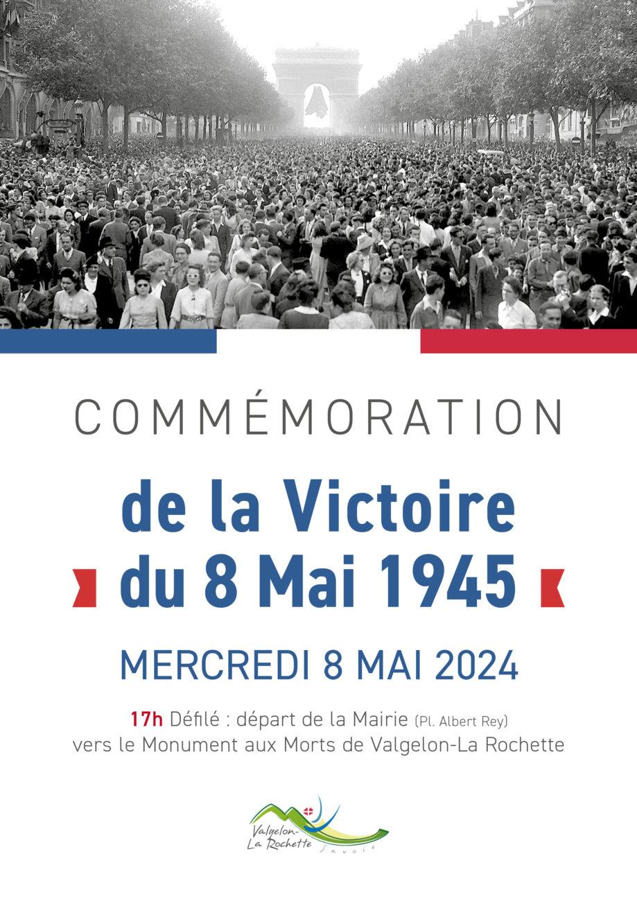 Commémoration : victoire du 8 mai 1945