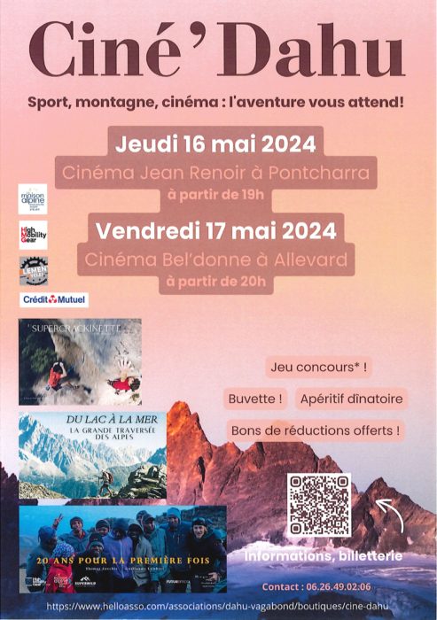 Ciné’Dahu : Aventure en Montagne