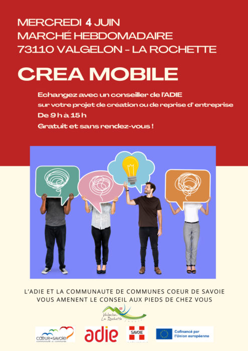 CRÉA MOBILE : CRÉATION OU REPRISE D’ENTREPRISE