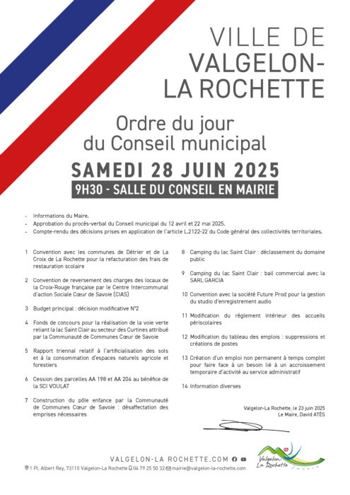 CONSEIL MUNICIPAL