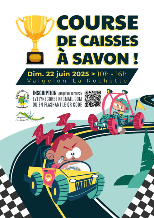 FERMETURE DE ROUTE – COURSE DE CAISSES À SAVON