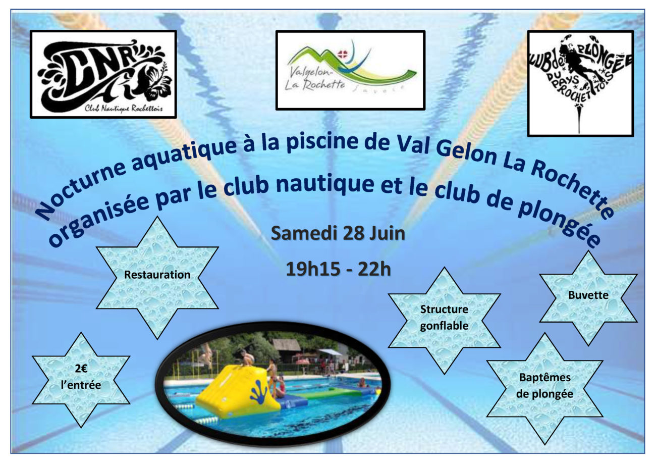 NOCTURNE AQUATIQUE – 28 JUIN