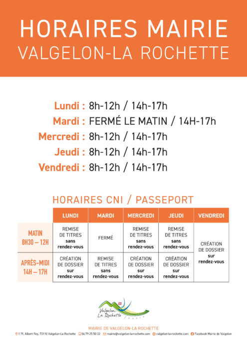 INFO MAIRIE – ÉTÉ
