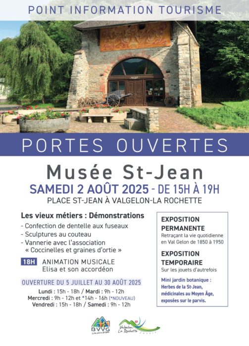 PORTES OUVERTES AU COEUR DE NOTRE PATRIMOINE