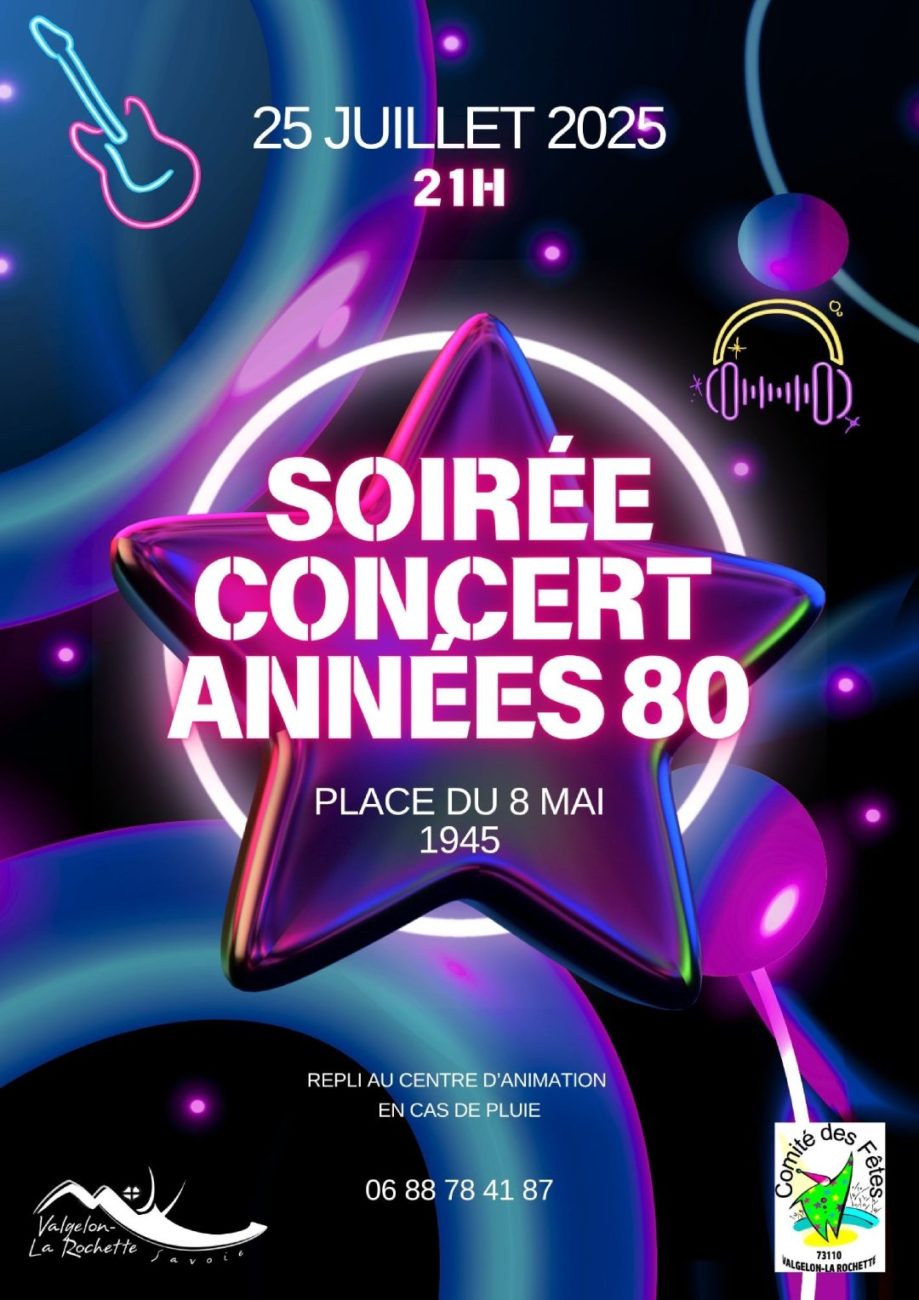 SOIRÉE ANNÉES 80