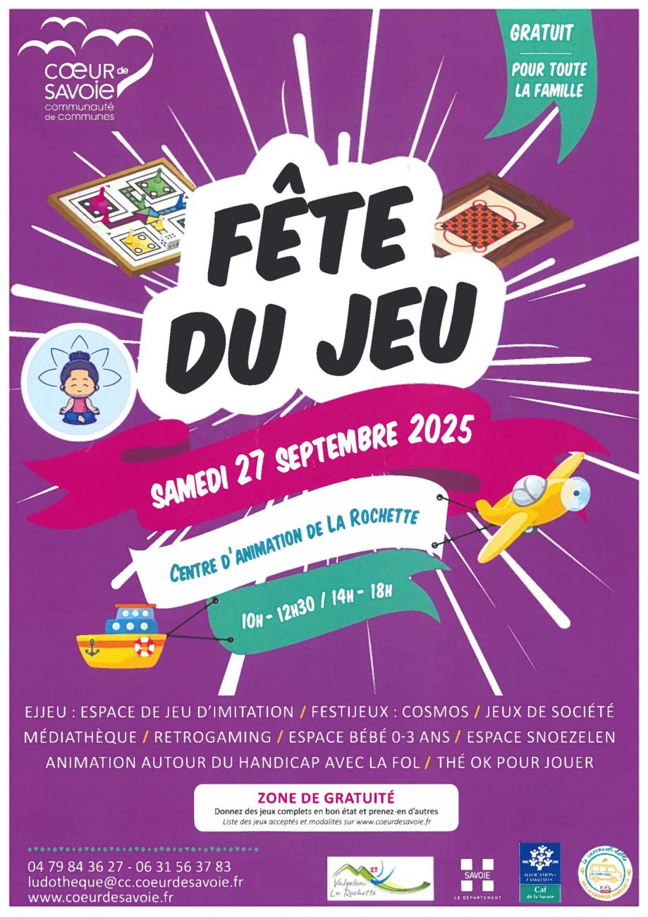 FÊTE DU JEU