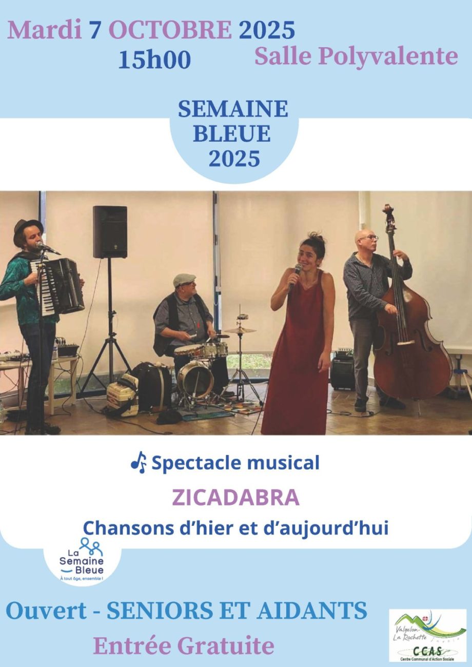 SEMAINE BLEUE 2025