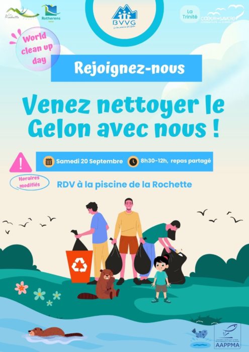 World Clean Up Day arrive chez nous !