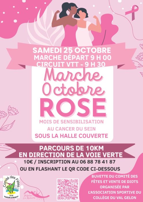 Ensemble, bougeons contre le cancer du sein !