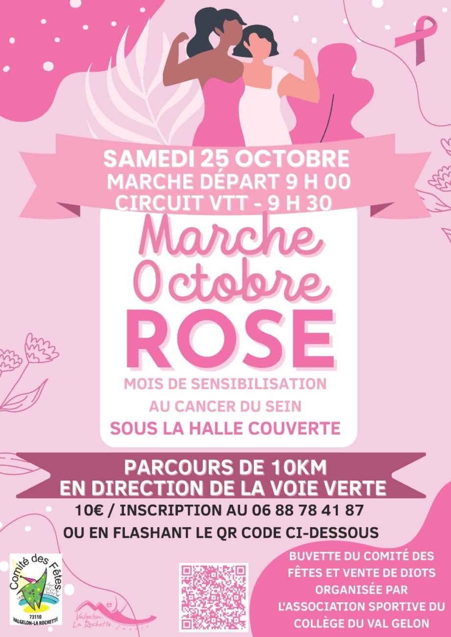 Ensemble, bougeons contre le cancer du sein !