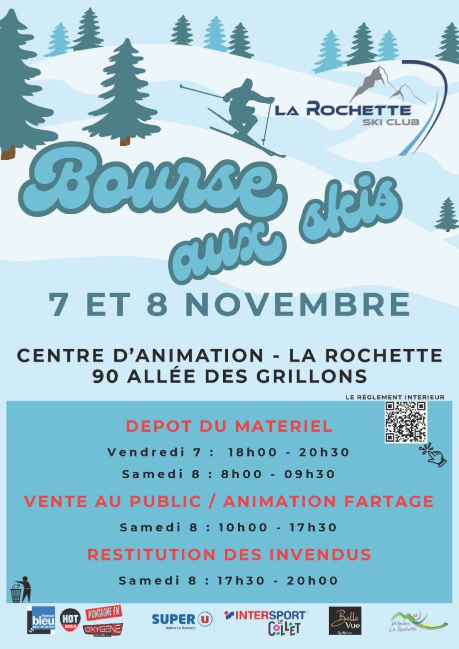 LA BOURSE AUX SKIS EST DE RETOUR