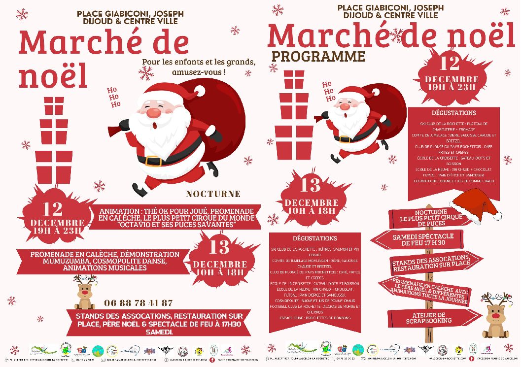 Plongez dans la magie du Marché de Noël !