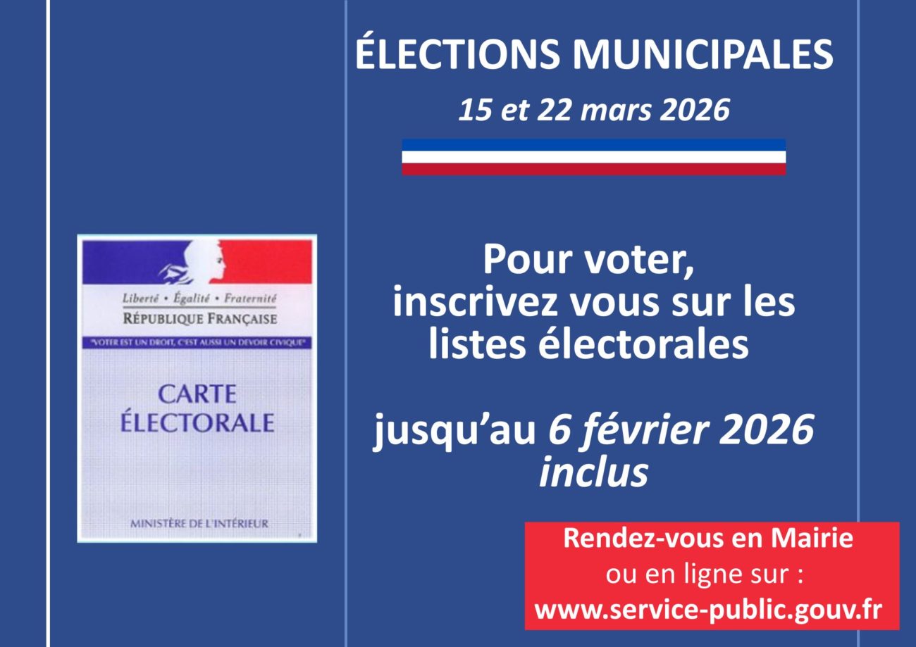 Élections Municipales 2026