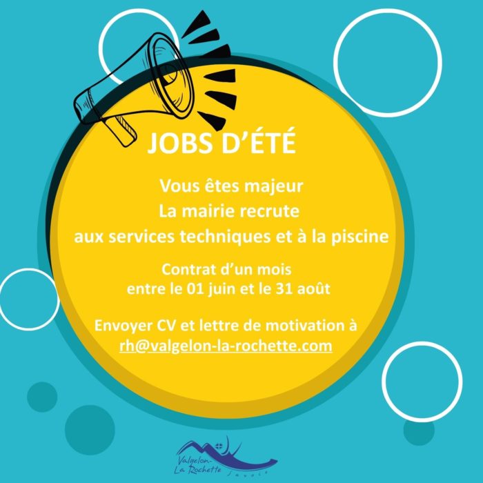 JOBS D&rsquo;ÉTÉ