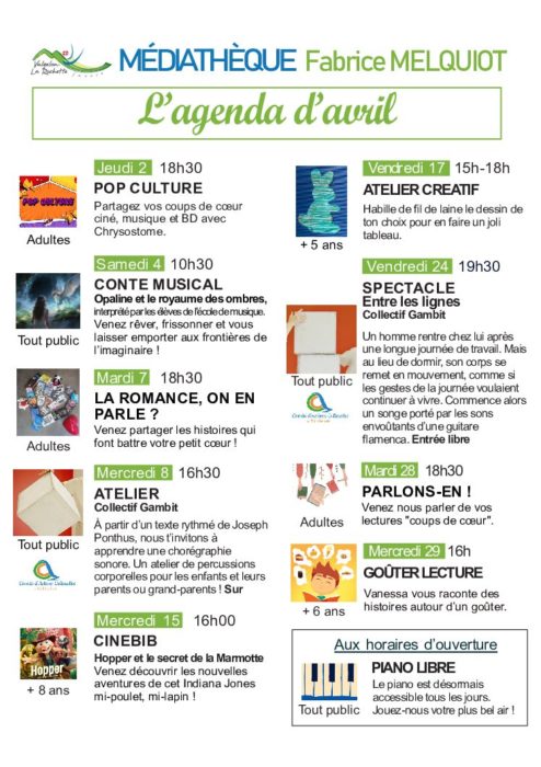 EXPLORATION LUDIQUE À LA MÉDIATHÈQUE