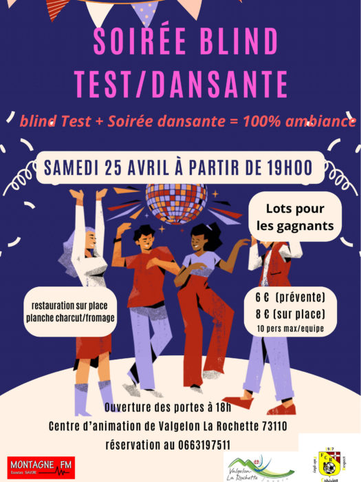 🎉 SOIRÉE BLIND TEST & DANSANTE 🎶💃