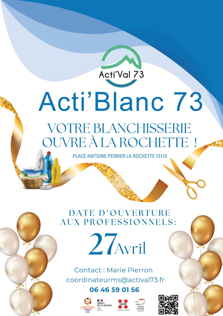 🎉 OUVERTURE – Acti’Blanc 73 🎉