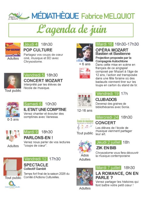 MEDIATHEQUE JUIN
