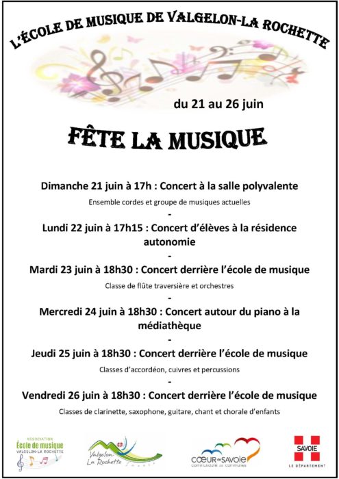 SEMAINE DE LA MUSIQUE