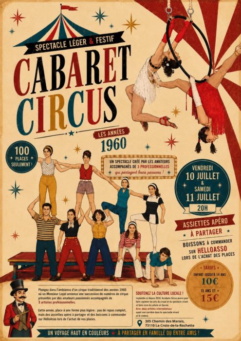 ✨ Entrez dans l&rsquo;univers de Cabaret Circus !