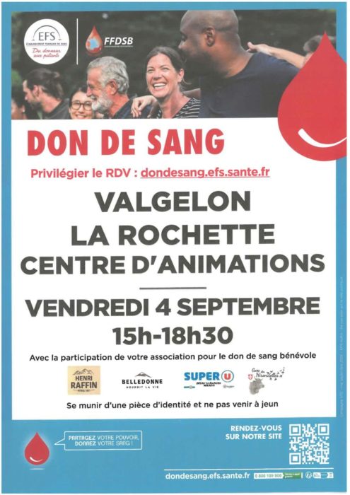 PROCHAIN DON DU SANG