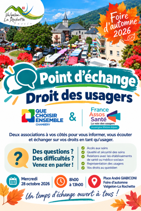 Point d’échange sur le droit des usagers