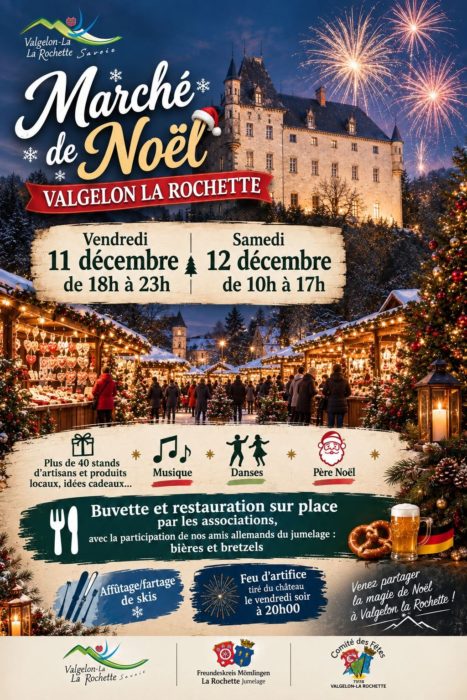 Marché de Noël les 11 et 12/12