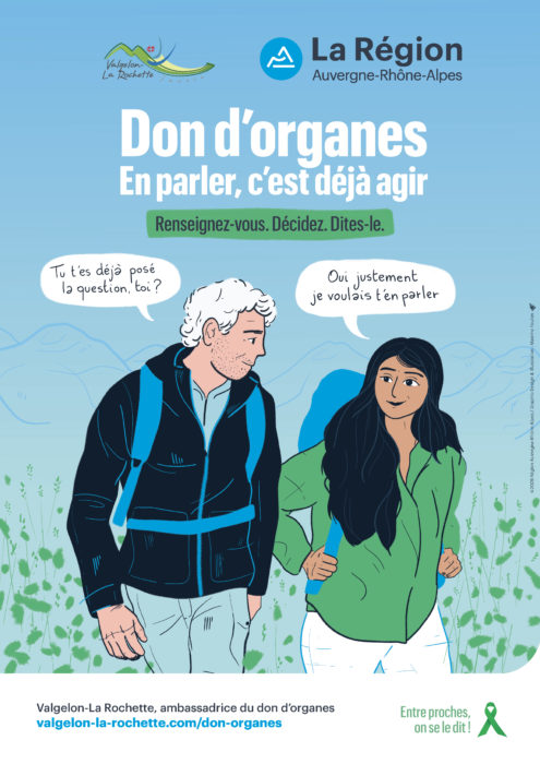 Don d’organes, en parler c’est déjà agir