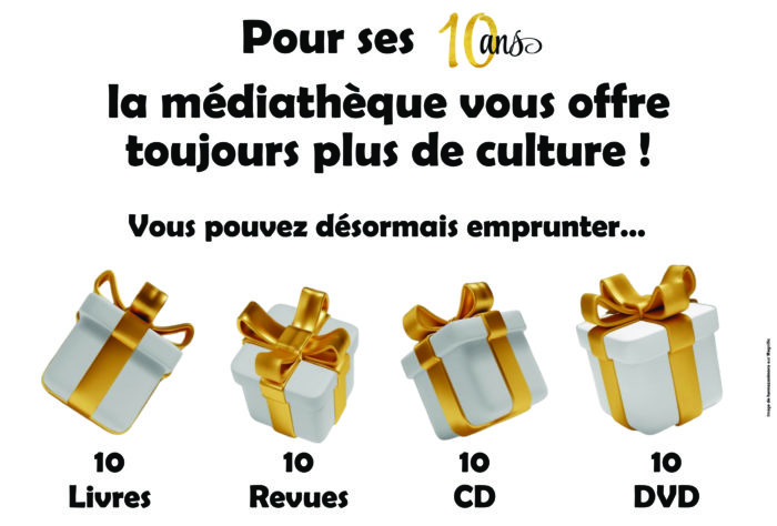 Médiathèque, un prêt élargi